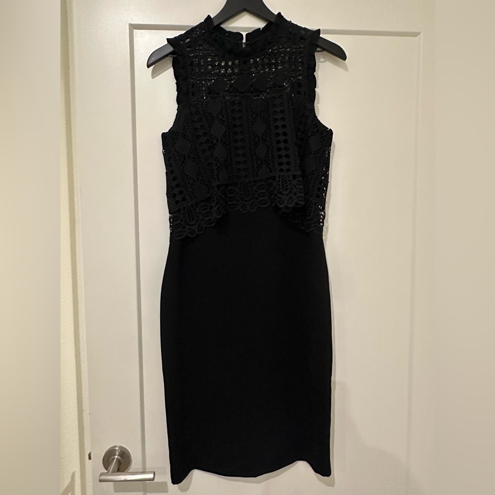 NWT Shoshanna Black Lace Dress